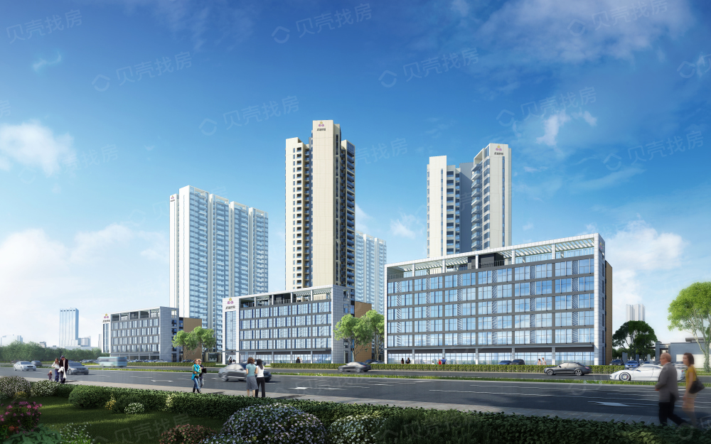 【彰泰·欢乐颂_柳州彰泰·欢乐颂楼盘】效果图相册-柳州贝壳新房