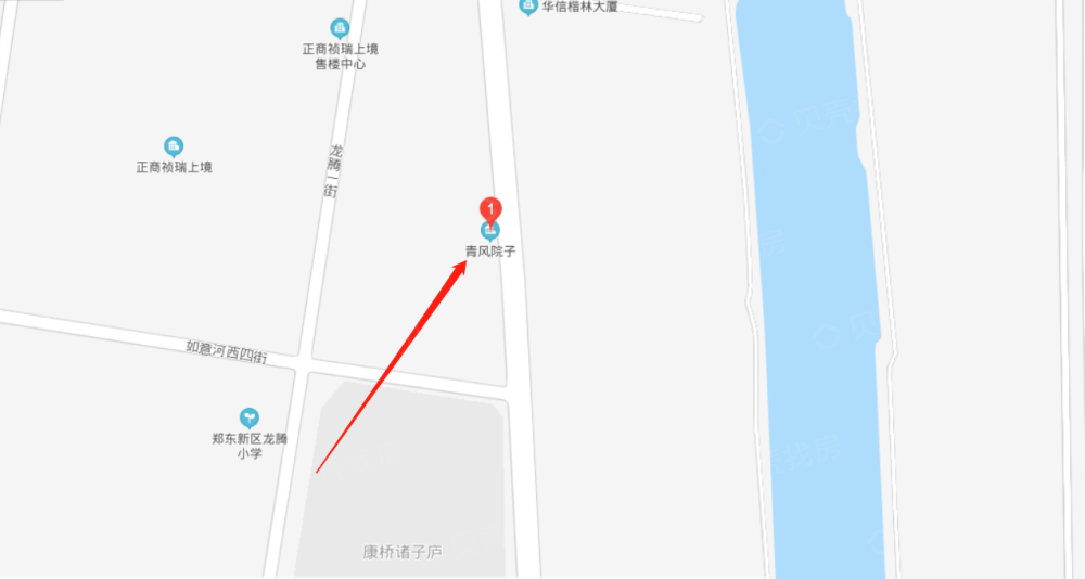 青风院子区位