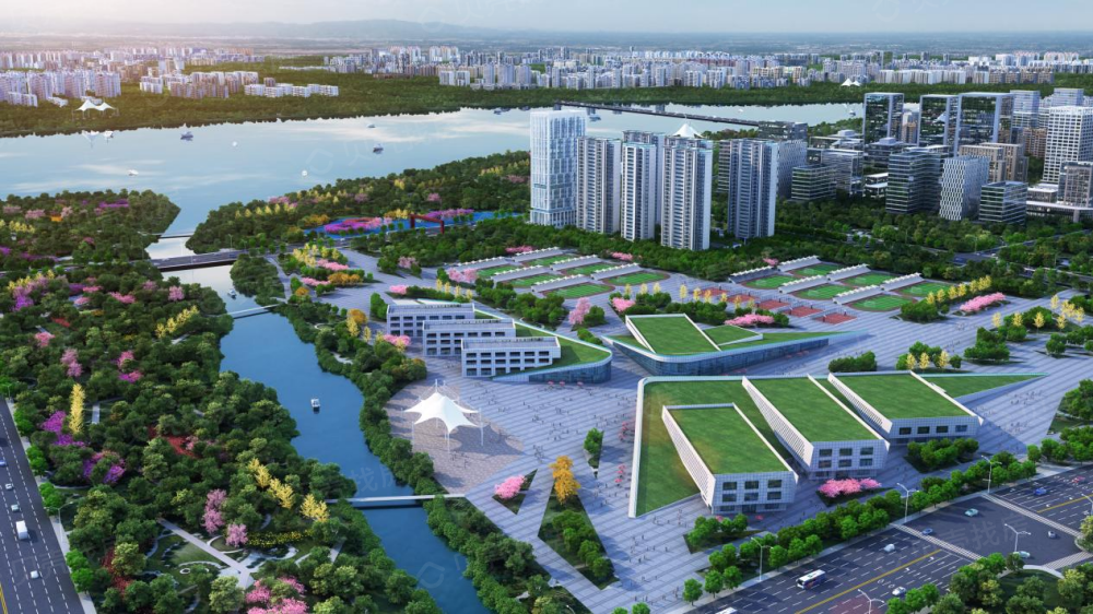 龙腾江河汇效果图