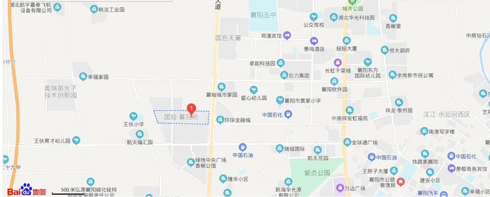 国投·襄阳府区位