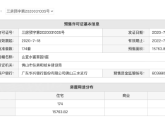 金科集美山水预售许可证