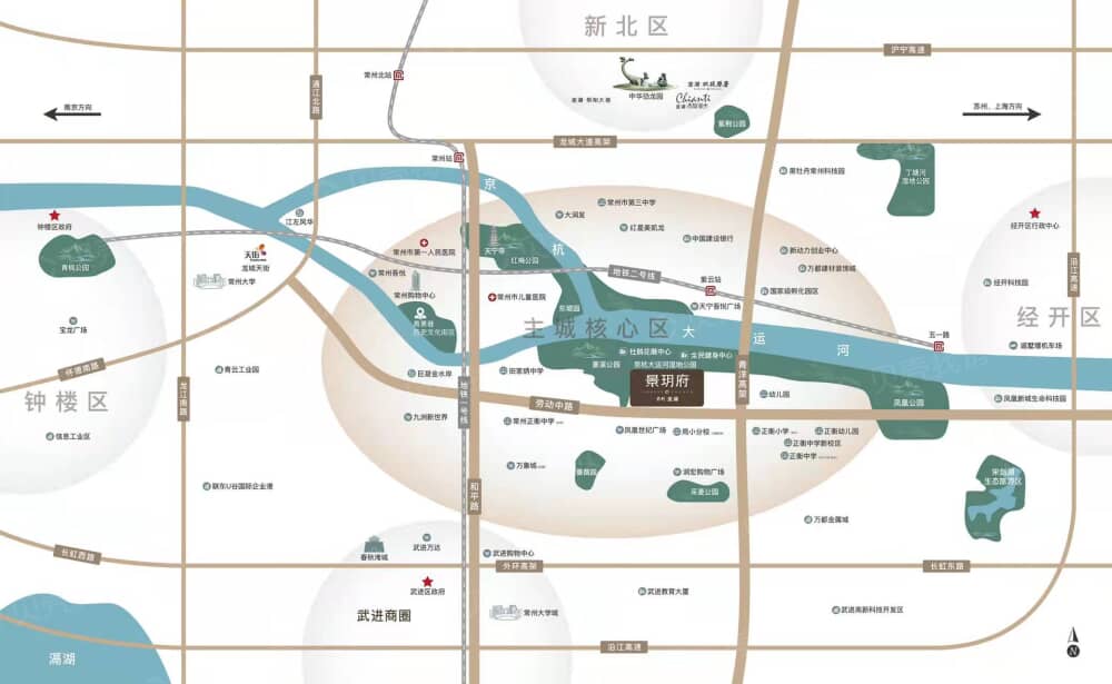 保利龙湖景玥府区位