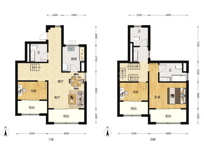 华萃西山--建面 135m²