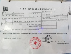 鼎龙湾预售许可证
