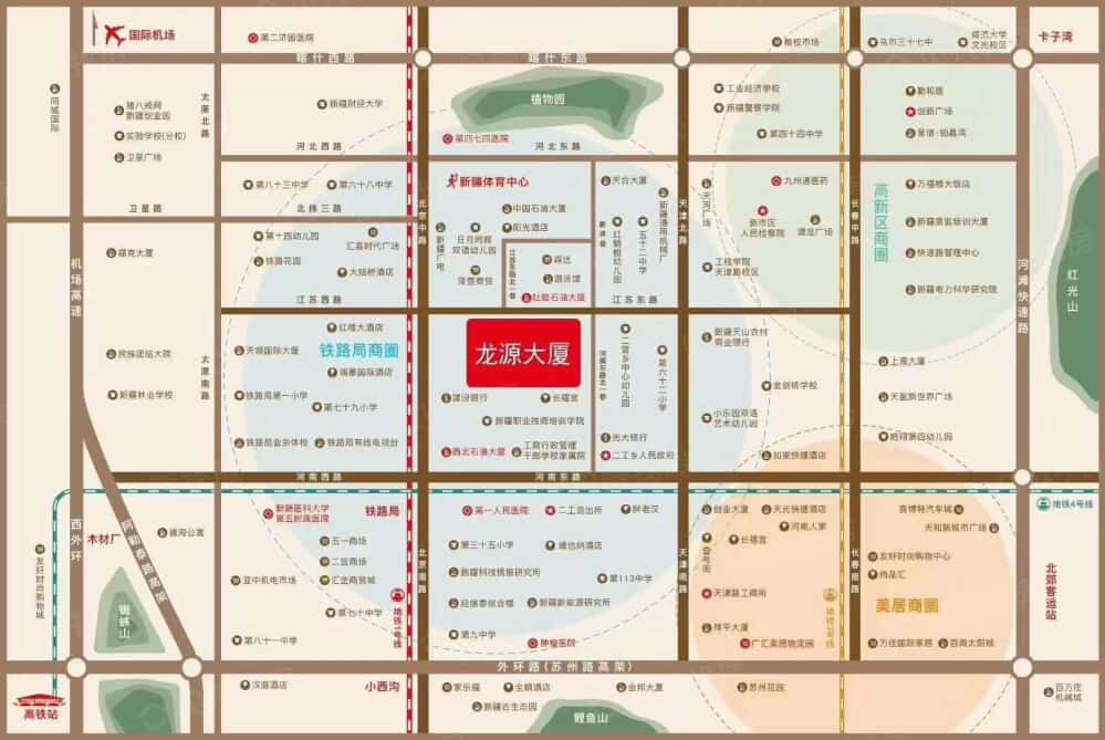 龙源大厦区位
