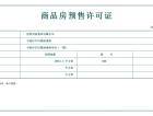 旭辉铂悦·公望预售许可证