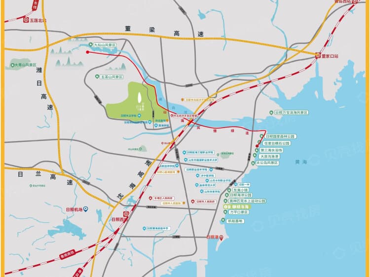 白鹭湾玫瑰小院区位相册