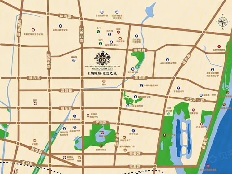 日钢绿城理想之城区位相册