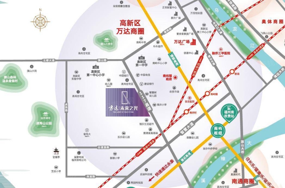 方远未来之光区位