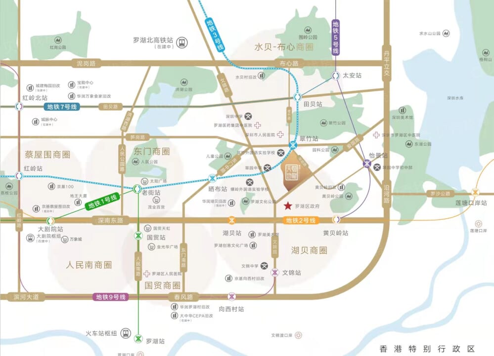 益田御龙天地区位