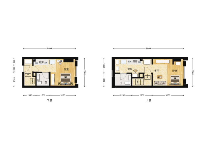 中一鲲出--建面 40.2m²