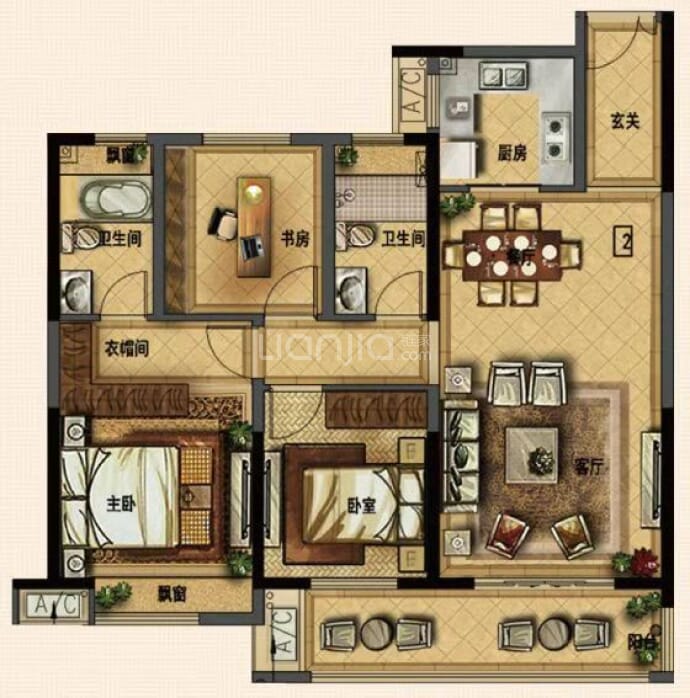 【德信珑玺台_汕头德信珑玺台楼盘】房价,户型,开盘时间详情-汕头贝壳