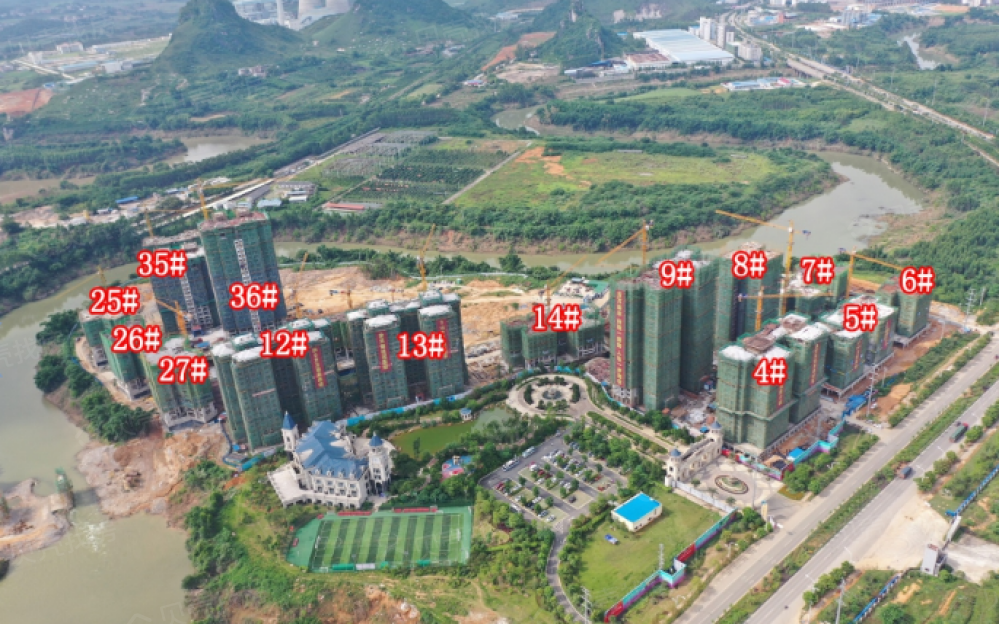 【香颂蔚澜半岛_柳州香颂蔚澜半岛楼盘】区位相册-柳州贝壳新房