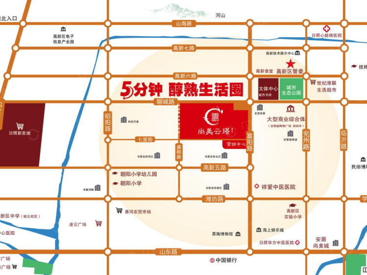 尚美云璟区位相册