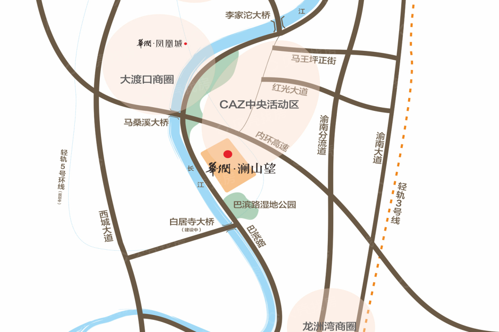 华润澜山望区位