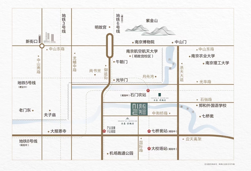 金基璞悦隽园区位