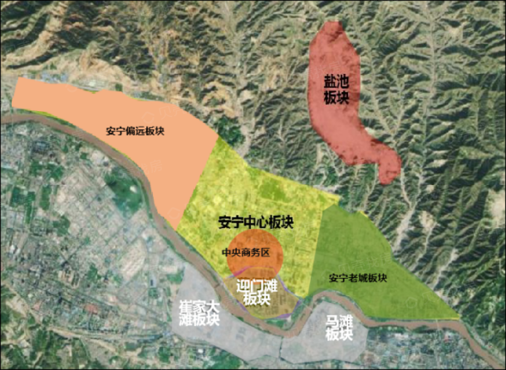 富力·兰州CBD区位
