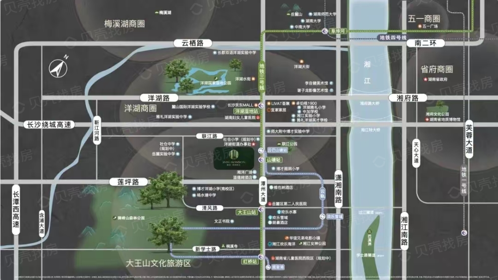 嘉信洋湖锦玉区位