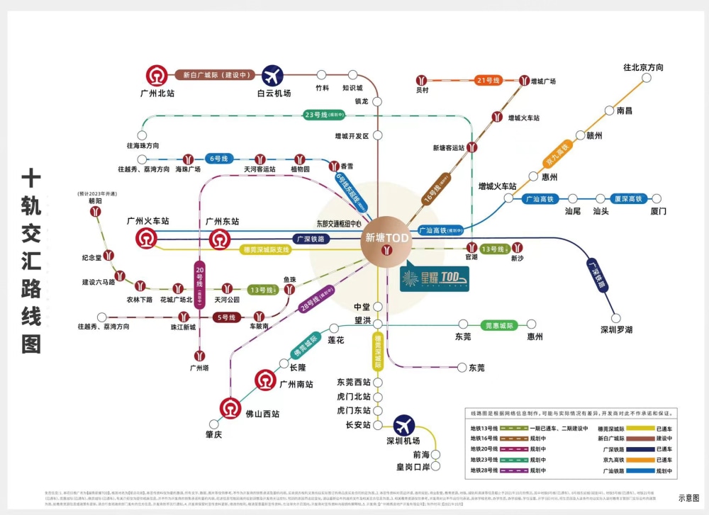 越秀星耀TOD区位