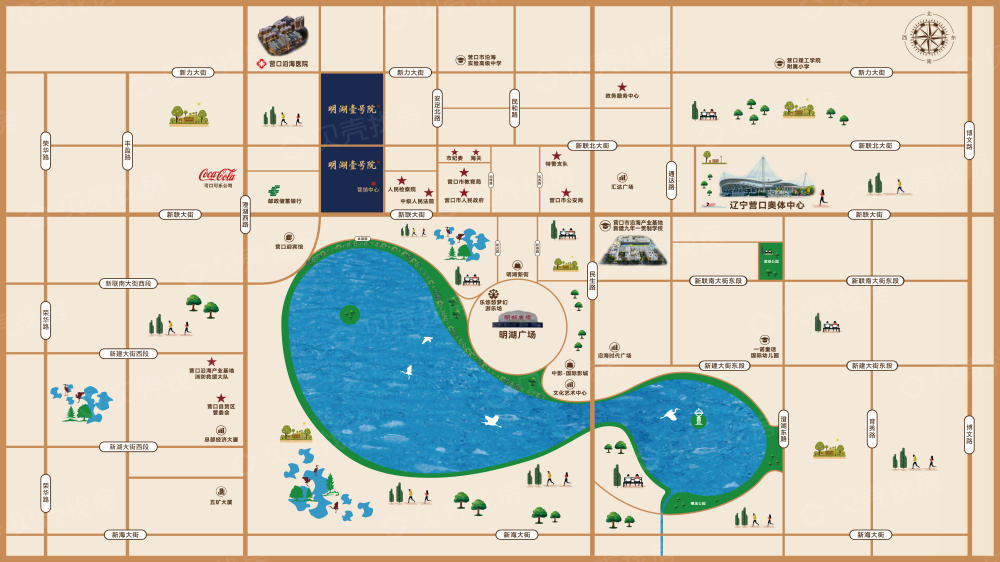 明湖壹号院区位