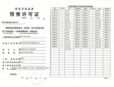 世园金茂府预售许可证