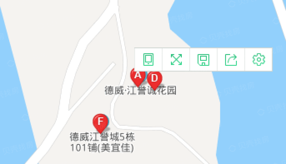 德威江誉城区位