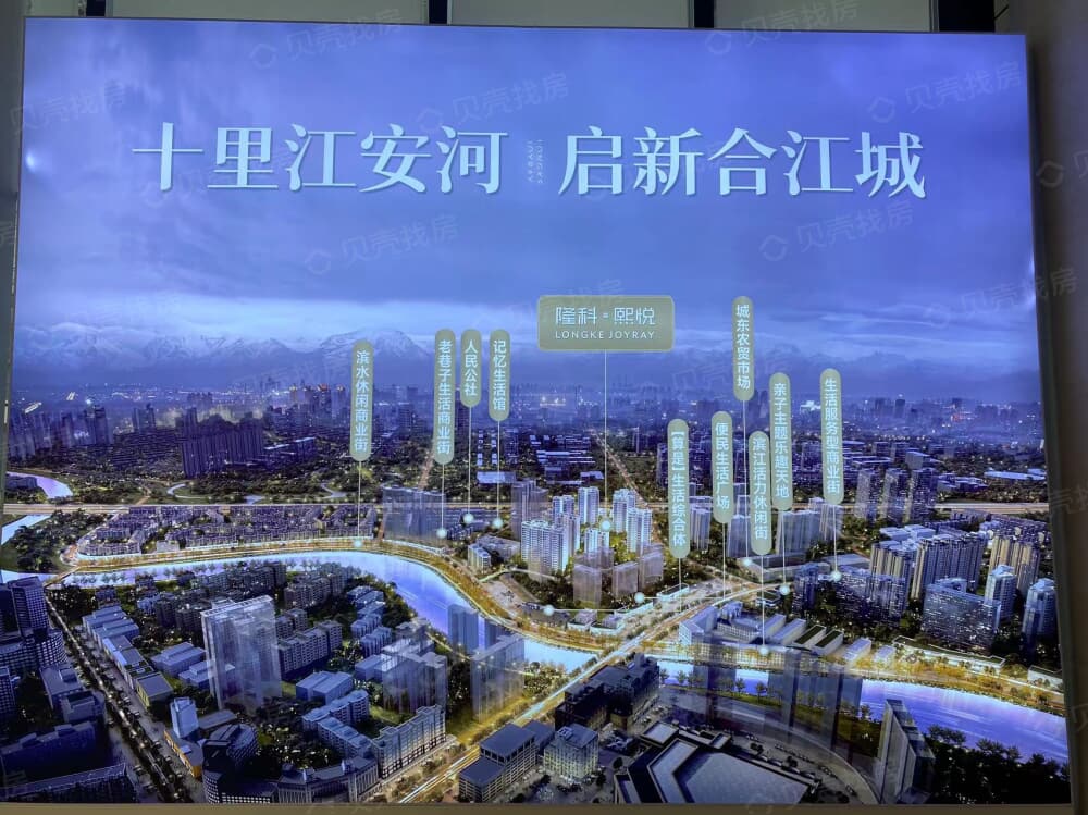 隆科熙悦小区配套