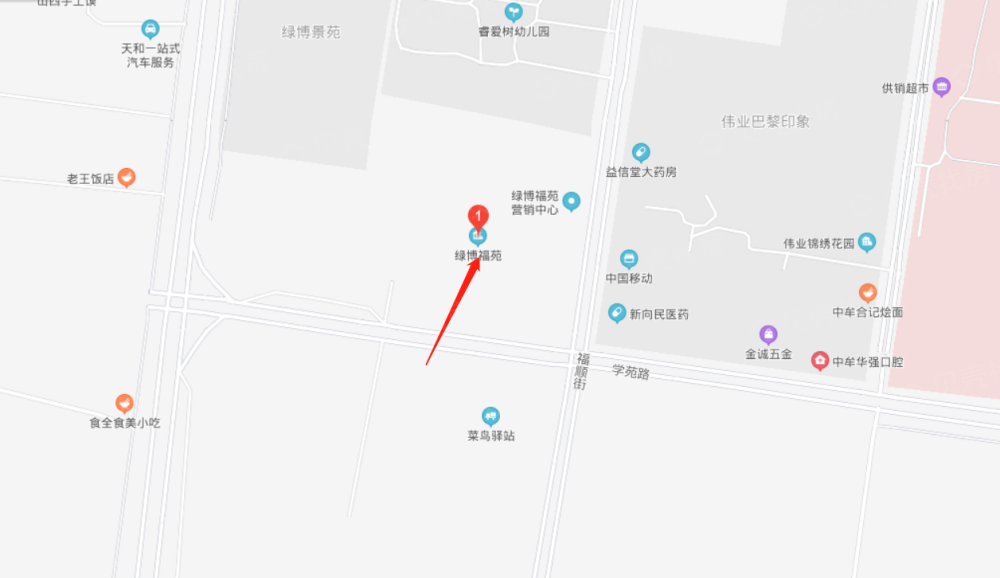 绿博·福苑区位