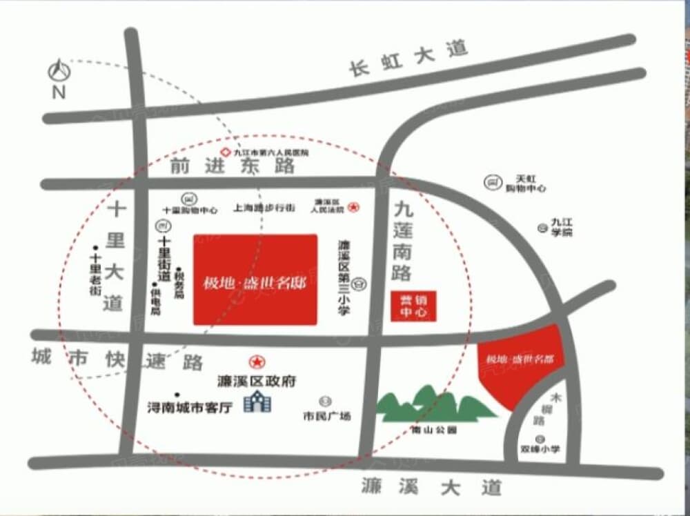 极地·盛世名邸区位
