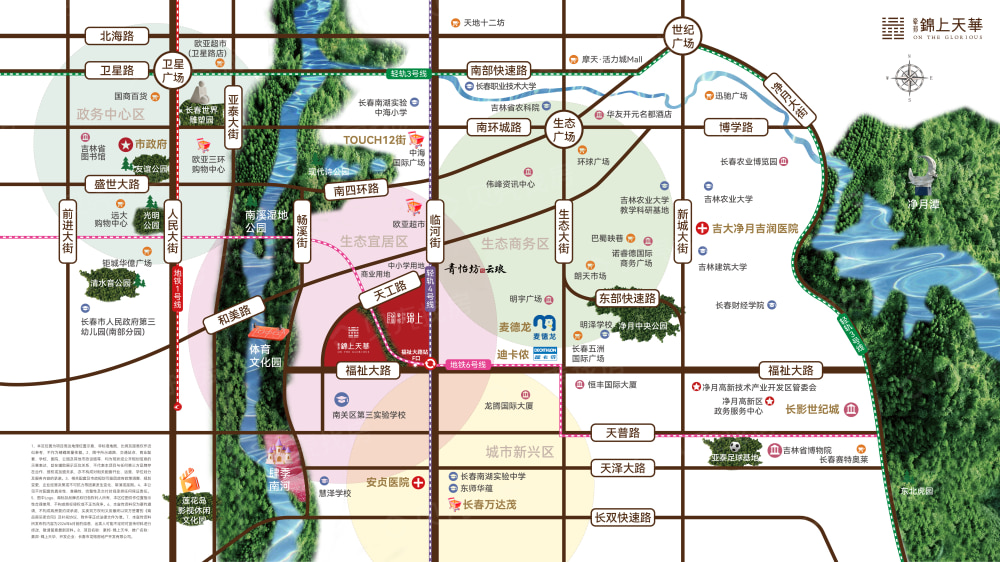 豪邦锦上天华区位