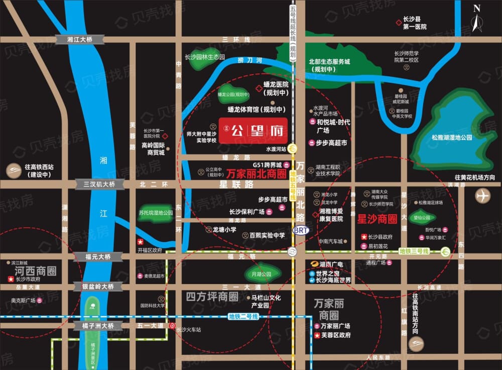 爱情公望府区位