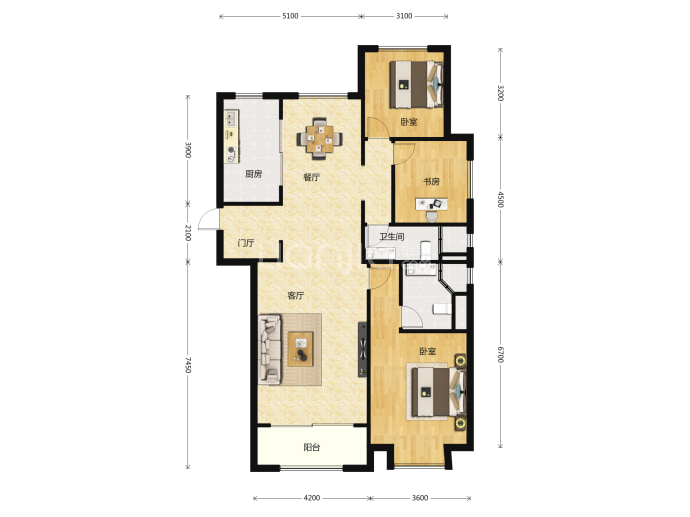 通州万国城MOMA--建面 149m²