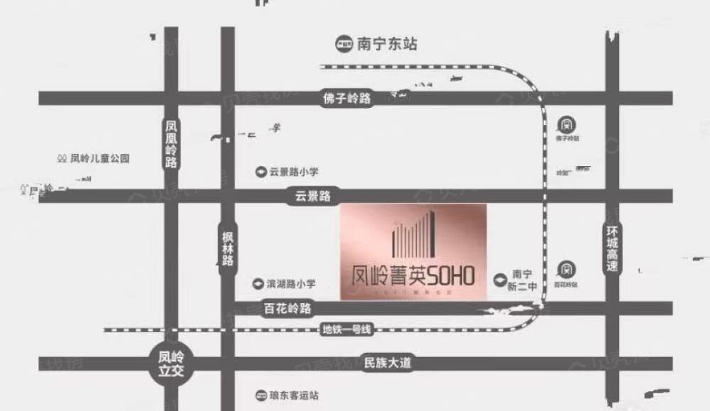 凤岭菁英SOHO区位