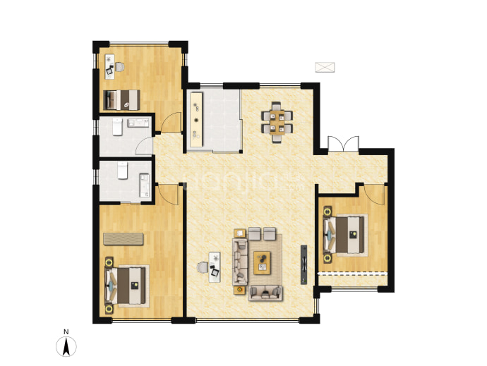 中海阅麓山--建面 150m²