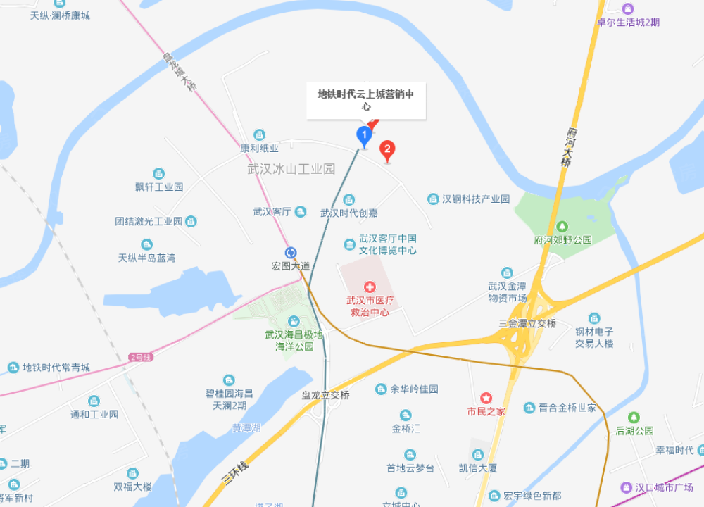地铁时代云上城区位