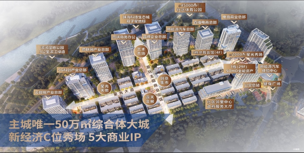 珠江秀谷广场小区配套