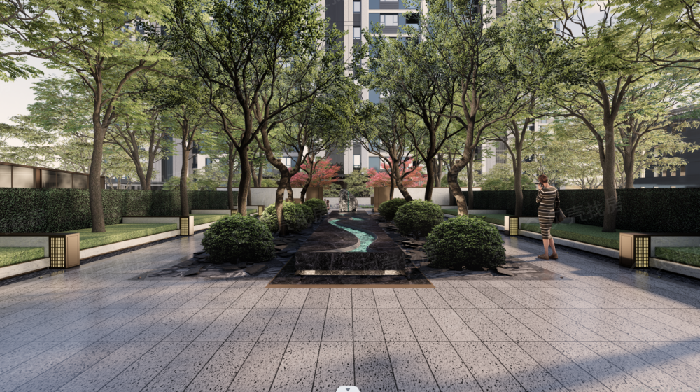 陕建大明府效果图