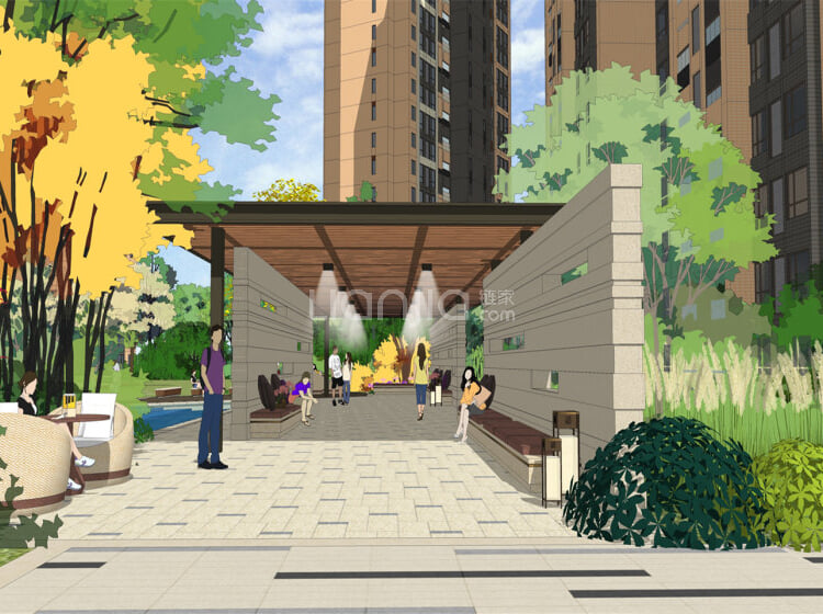 汇悦天地三期效果图相册