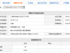 招商樾园预售许可证