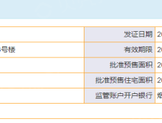 智慧领域预售许可证