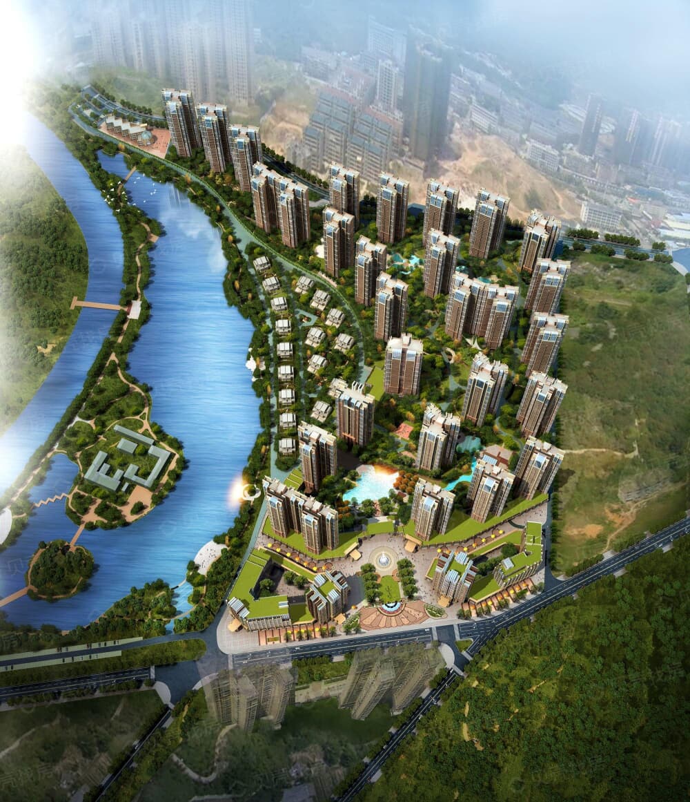 星湖湾效果图