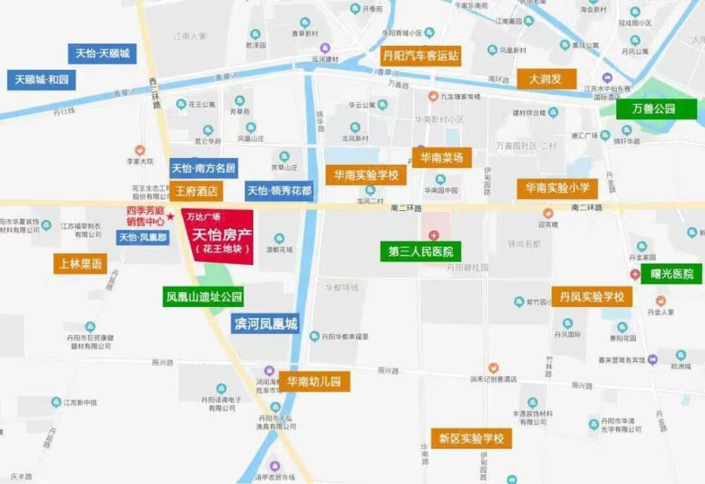 天怡四季芳庭区位