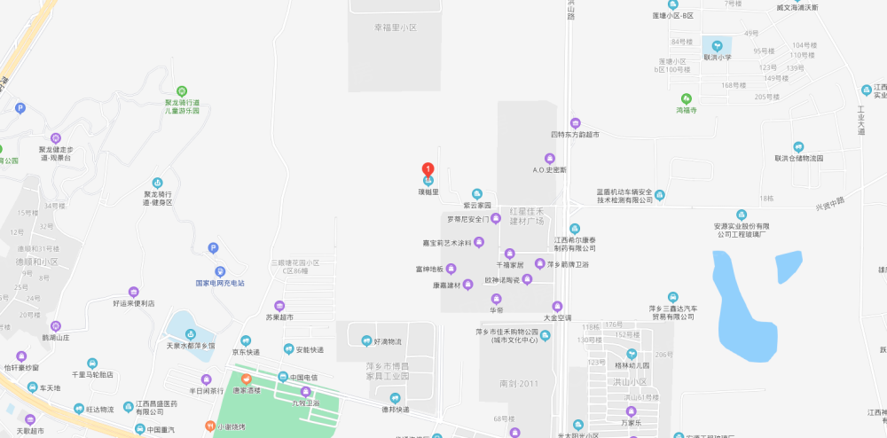 璞樾里区位