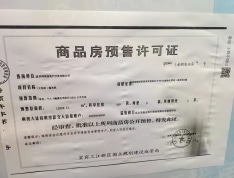 鸿通大学府预售许可证