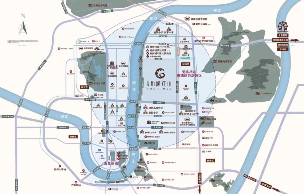 交投·和顺江山区位