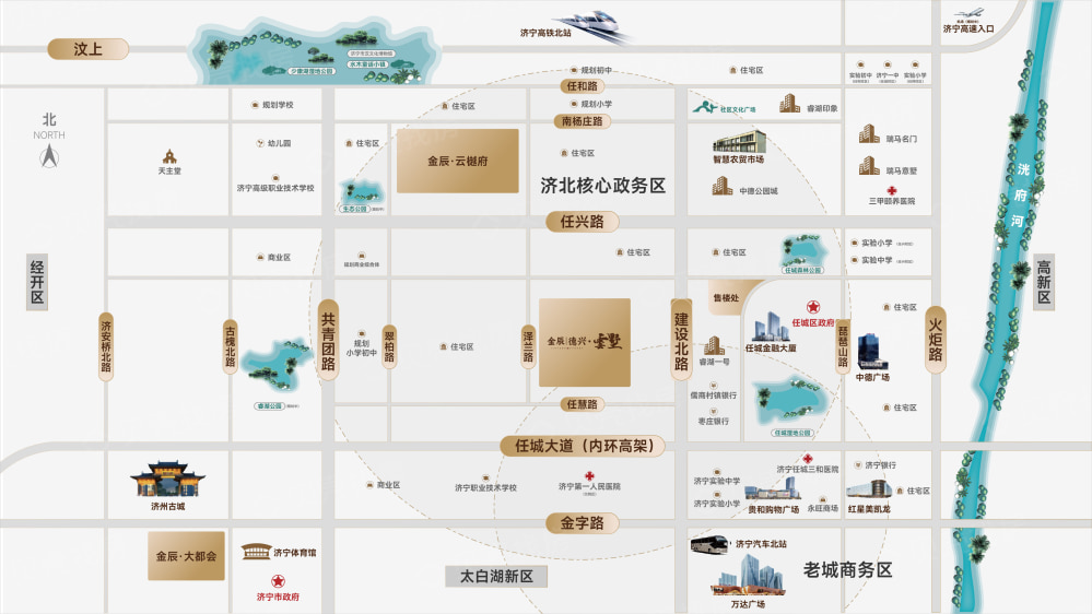 金辰德兴云墅区位