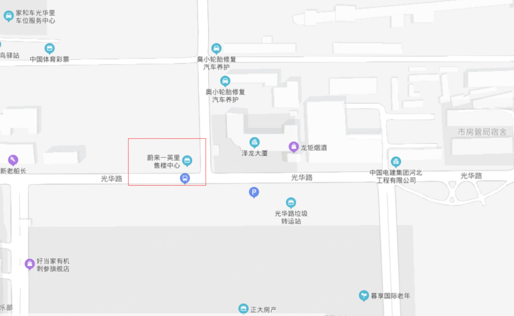 蔚来一英里区位