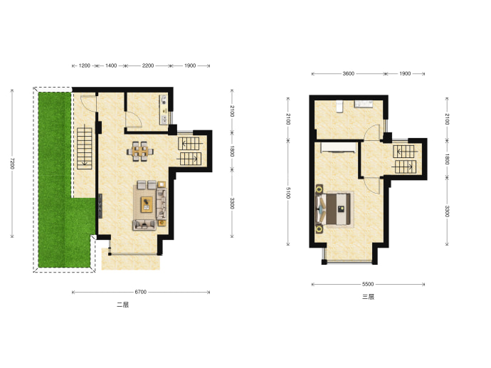 福星惠誉青城府--建面 70m²