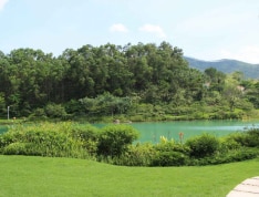 碧桂园湖光山色实景图