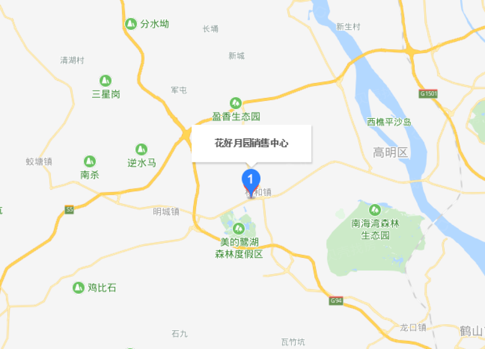 花好月园区位